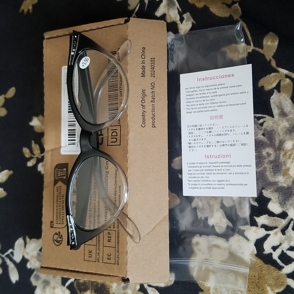 Cat Eye Reading Glasses Retro Presbyopic Glasses Gradient Readers For Women+3.5 - Picture 9 of 17